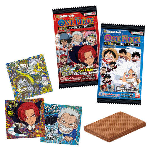 Nyaformation One Piece Pirates Sticker Wafer LOG. 10 [BLIND BOX]