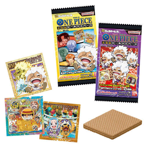 Nyaformation One Piece Pirates Sticker Wafer Card Log. 11 [BLIND BOX]