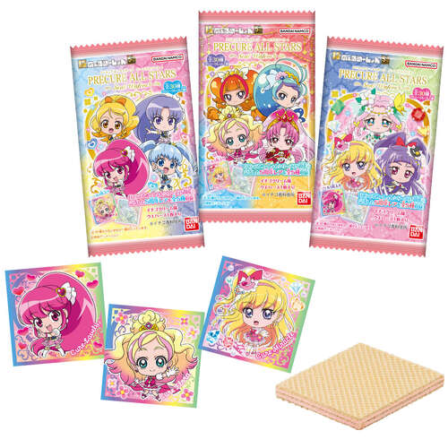 Nyaformation Precure All Stars Sticker Wafer [BLIND BOX]