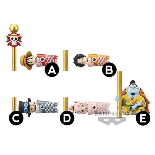 One Piece World Collectable Figure - Carp Streamer