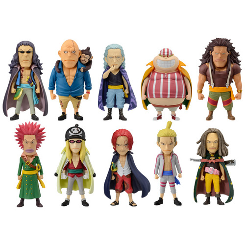 [One Piece Film Red] World Collectable Figure Premium - Red Hair Pirates