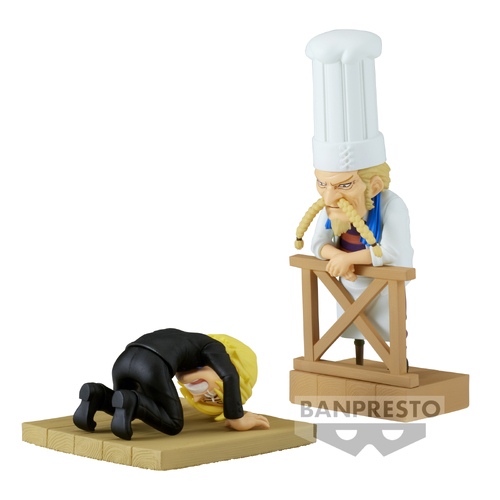 One Piece World Collectable Figure Log Stories - Sanji & Zeff 2