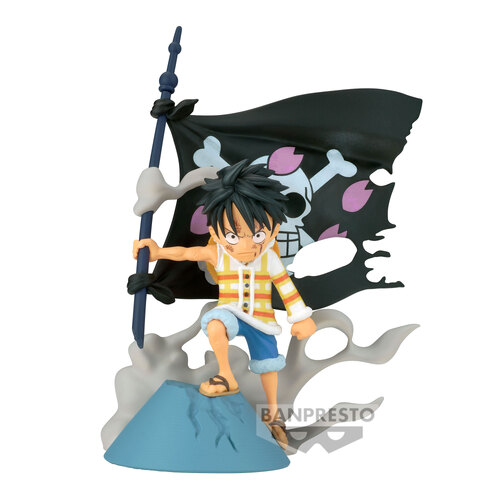 -PRE ORDER- One Piece World Collectable Figure Log Stories - Monkey.D.Luffy