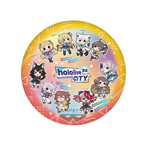 #hololive City '24 Round Cushion vol.1