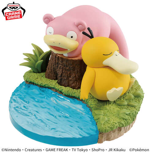 -PRE ORDER- Relax Time Psyduck & Slowpoke Figure