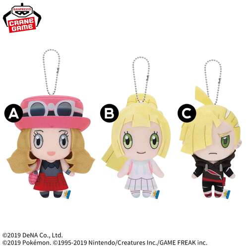 -PRE ORDER- Pokemon Masters EX Plush Serena, Lillie & Gladion