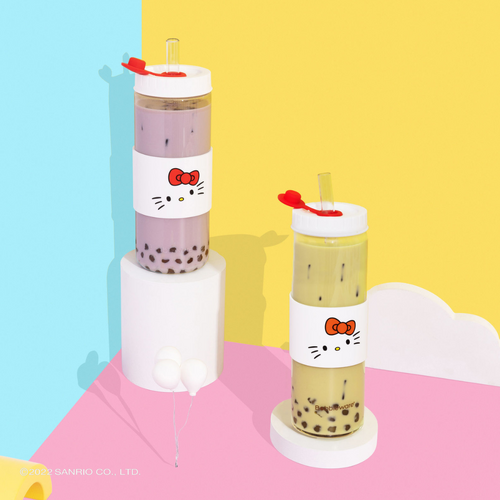 Bobbleware x Hello Kitty Classic White Glass 700ml