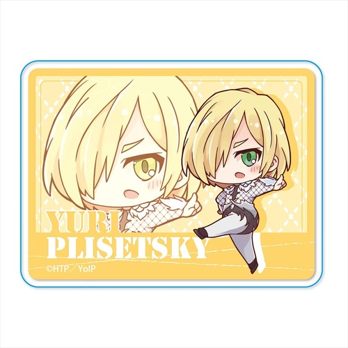 Yuri!!! on Ice Tekutoko Badge Yuri Plisetsky