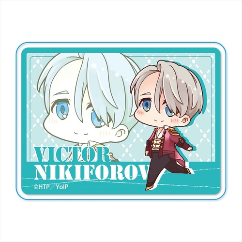 Yuri!!! on Ice Tekutoko Badge Victor Nikiforov