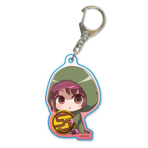GyuGyutto Acrylic Key Chain Llenn Poncho