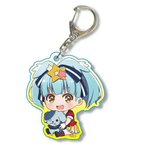 GyuGyutto Acrylic Key Chain Hoshikawa Lily