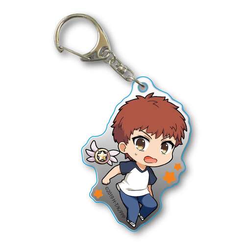 Pukasshu Acrylic Key Chain Emiya Shiro