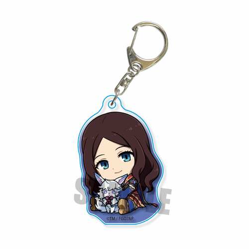 GyuGyutto Acrylic Key Chain Leonardo da Vinci