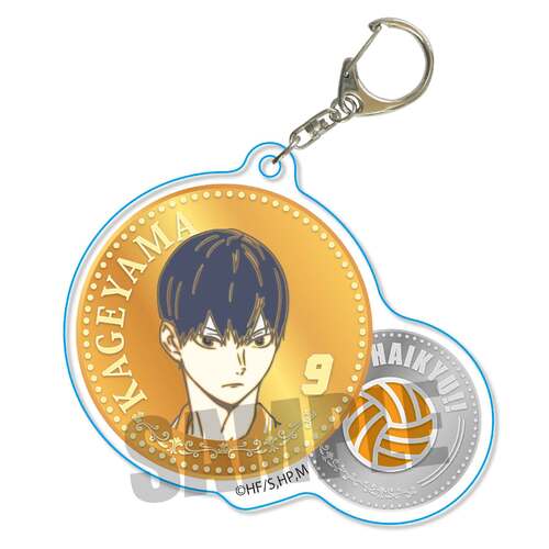 Chara Medal Acrylic Key Chain Kageyama Tobio