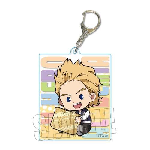 GyuGyutto Choi Deka Acrylic Key Chain School Festival Ver. Togata Mirio