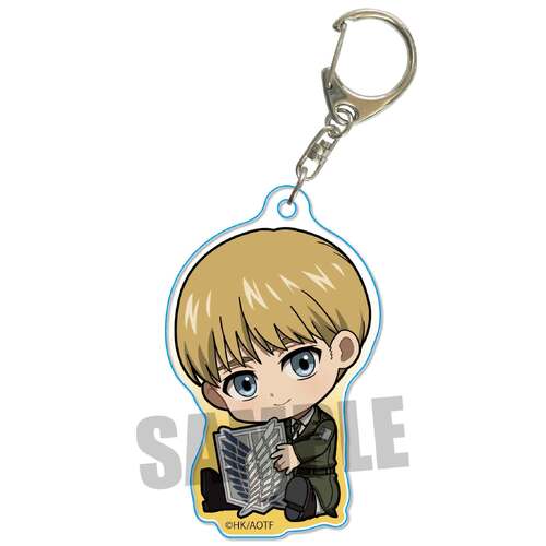 GyuGyutto Acrylic Key Chain Armin Arlert