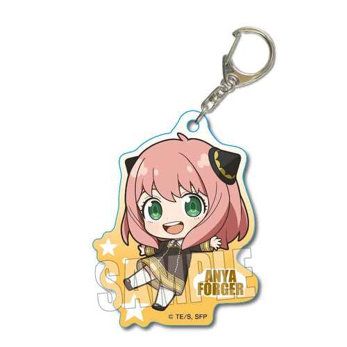 Pukasshu Acrylic Key Chain SPY x FAMILY Anya Forger (School Uniform Ver.)