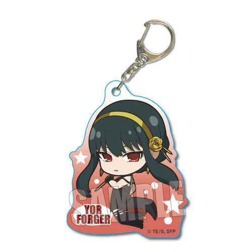 Pukasshu Acrylic Key Chain Yor Forger (Sleeping Beauty Ver.)