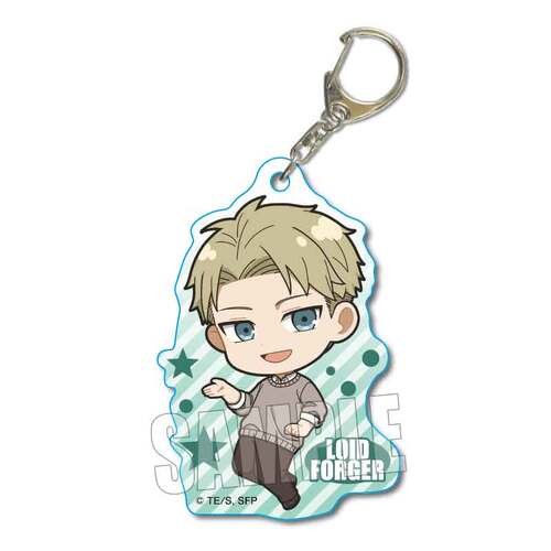 Pukasshu Acrylic Key Chain Loid Forger (Casual Outfit Ver.)