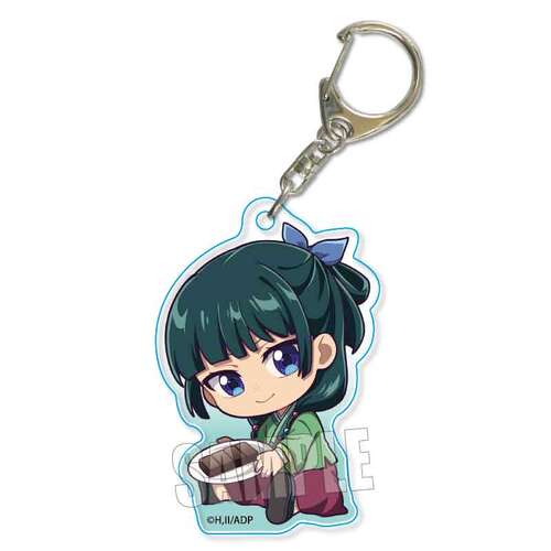 GyuGyutto Acrylic Key Chain Maomao (Chocolate)
