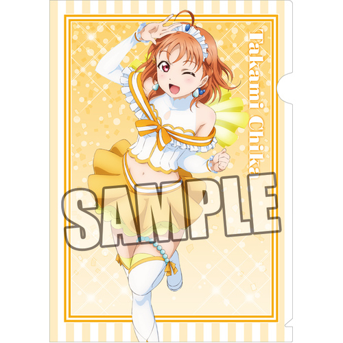 Love Live! Sunshine!! Clear File 3 Set Second-year Student