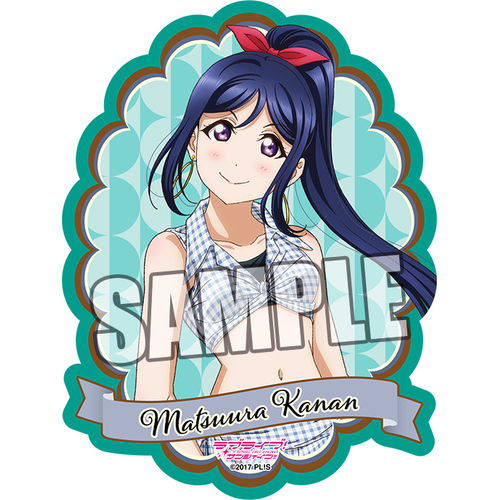 Love Live! Sunshine!! Die-cut Sticker Matsuura Kanan