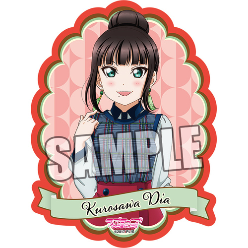 Love Live! Sunshine!! Die-cut Sticker Kurosawa Dia