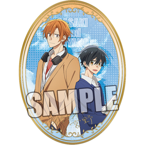 Gilding Travel Sticker Sasaki and Miyano