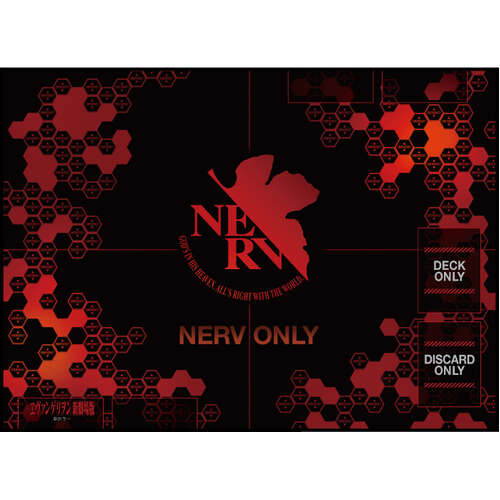 -PRE ORDER- TCG Universal Play Mat Rebuild of Evangelion NERV Revival