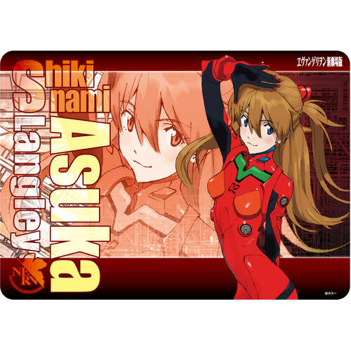 -PRE ORDER- Character Rubber Mat Rebuild of Evangelion Shikinami Asuka Langley Revival