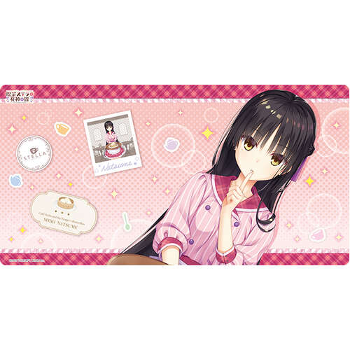 -PRE ORDER- Character Rubber Mat Slim Cafe Stella and the Reaper's Butterflies Shiki Natsume Waitress Ver.