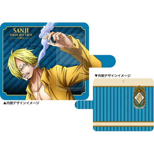 Book Type Smartphone Case Sanji