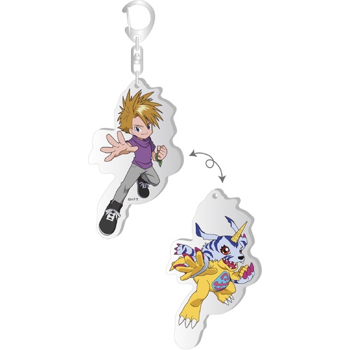 Acrylic Key Chain Matt & Gabumon