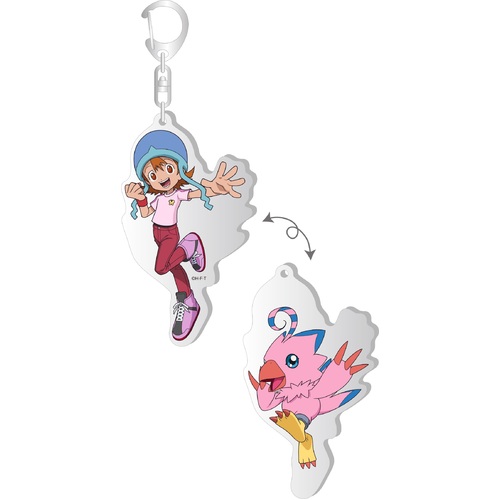 Acrylic Key Chain Sora & Piyomon
