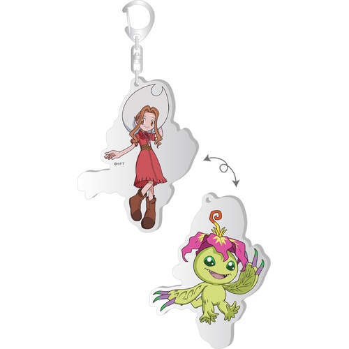 Acrylic Key Chain Mimi & Palmon