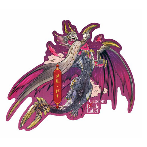 Capcom x B-Side Label Sticker Malzeno (Artwork)