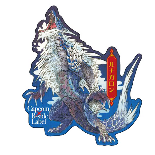 Capcom x B-Side Label Sticker Lunagaron (Artwork)
