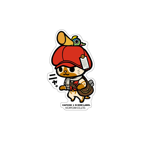 Capcom x B-Side Label Sticker Postman