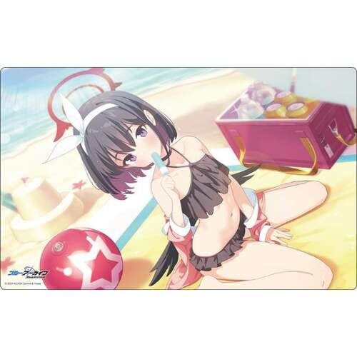 -PRE ORDER- Bushiroad Rubber Mat Collection V2 Vol. 1761 "Blue Archive" Mashiro (Swimwear) Memorial Lobby Illustration Ver.