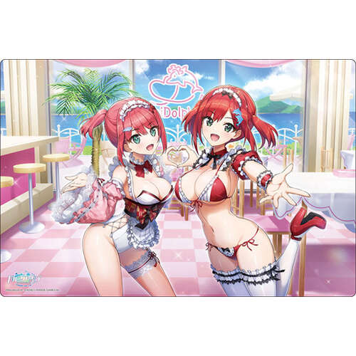 -PRE ORDER- Bushiroad Rubber Mat Collection V2 Vol. 1832 Dolphin Wave Iruka & Kohari Maid Shimai no Okyuuji Time! Ver.