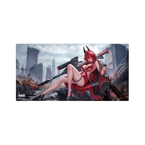 -PRE ORDER- Bushiroad Rubber Mat Collection V2 Vol. 1867 Goddess of Victory: Nikke Nonsense Red