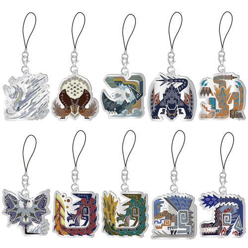 MHW Iceborne Monster Icon Stained Glass Type Mascot Collection [BLIND BOX]