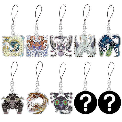 MHW: Iceborne Monster Icon Stained Glass Type Mascot Collection Vol. 2 [BLIND BOX]