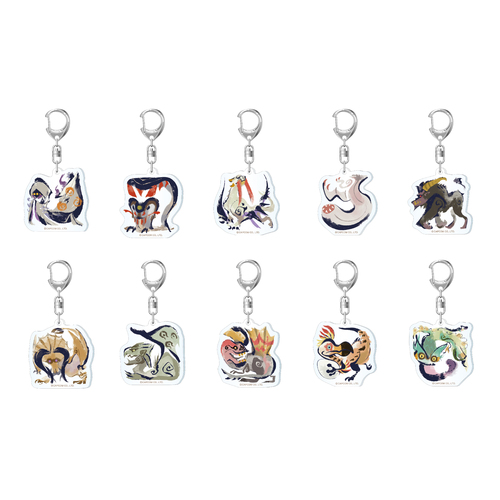 Monster Hunter Rise Monster Icon Acrylic Mascot Collection Vol. 2 [BLIND BOX]