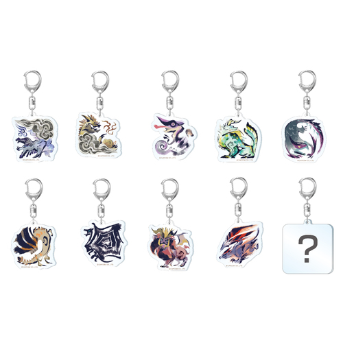 Monster Hunter Rise Monster Icon Acrylic Mascot Collection Vol. 3 [BLIND BOX]
