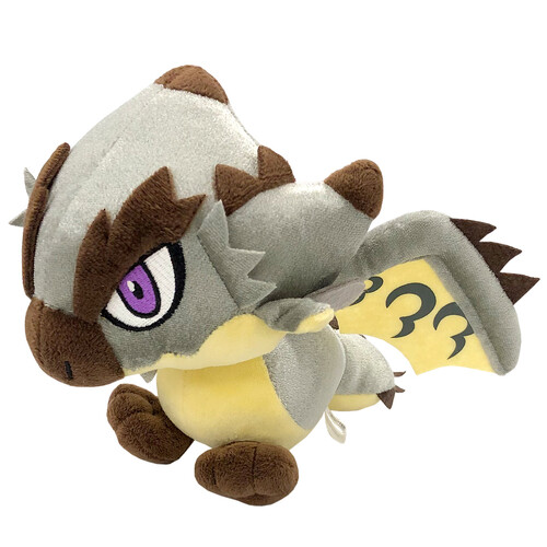 -PRE ORDER- Chibi Plush Silver Rathalos