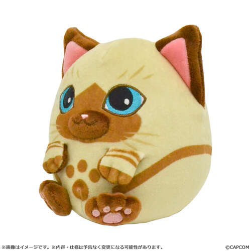-PRE ORDER- Fluffy Eggshaped Plush Mini Felyne