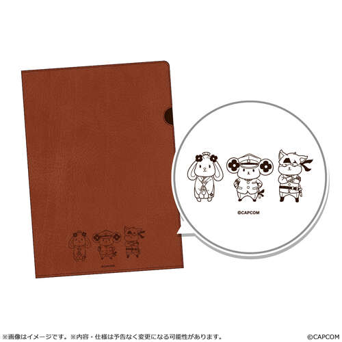-PRE ORDER- Leather Booklet Like File Folder Iris's Handmade Charms (A)