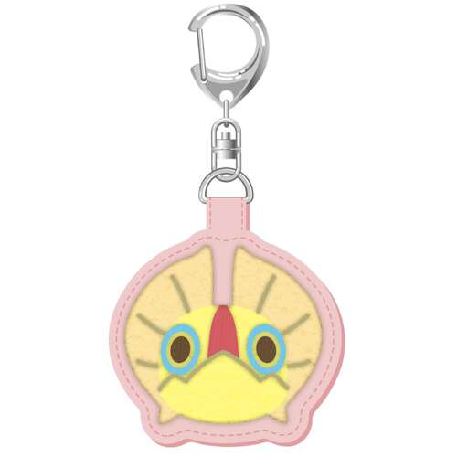 -PRE ORDER- Monster Hunter Chibi Style Embroidered Key Chain - Yian Kut-Ku