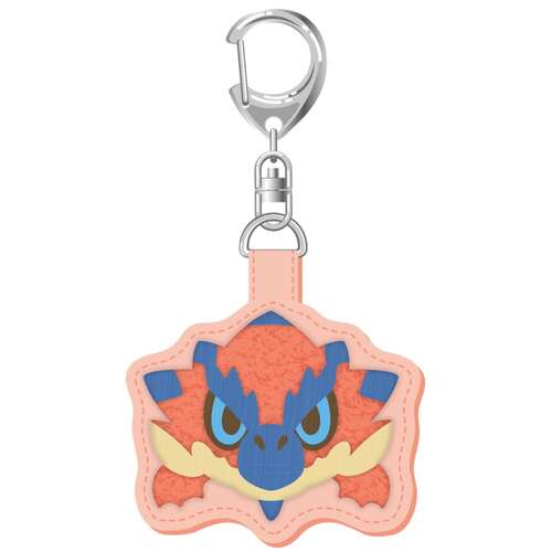 -PRE ORDER- Monster Hunter Chibi Style Embroidered Key Chain - Rathalos